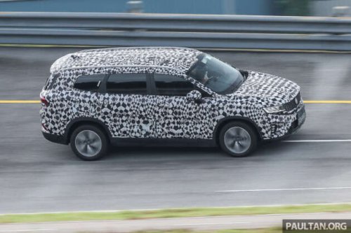 2026 Proton X90 MC spied at test track – new 1.5T i-GT 4-cyl, looks the same as before, launching soon?