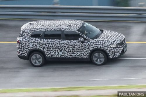 2026 Proton X90 MC spied at test track – new 1.5T i-GT 4-cyl, looks the same as before, launching soon?