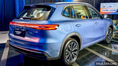 Proton eMas 7 PHEV open for booking – 3 variants, 2 battery choices, up to 996 km WLTP, RM110k-130k est