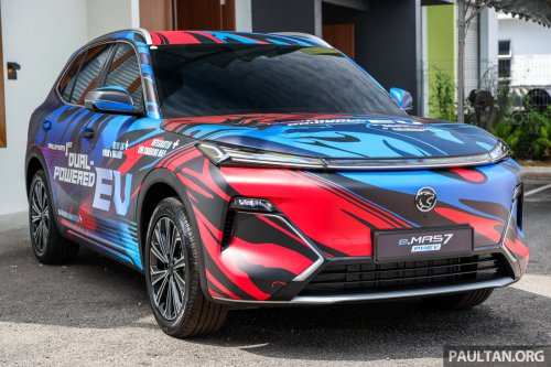 Proton eMas 7 PHEV full specifications revealed – 262 PS/262 Nm, two LFP battery sizes, up to 996 km WLTP