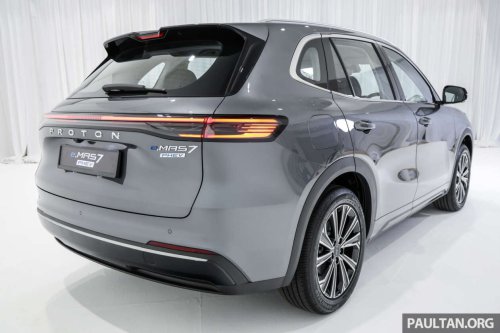 Proton eMas 7 PHEV open for booking – 3 variants, 2 battery choices, up to 996 km WLTP, RM110k-130k est