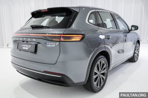 Proton eMas 7 PHEV open for booking – 3 variants, 2 battery choices, up to 996 km WLTP, RM110k-130k est