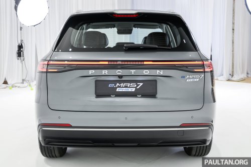 Proton eMas 7 PHEV open for booking – 3 variants, 2 battery choices, up to 996 km WLTP, RM110k-130k est