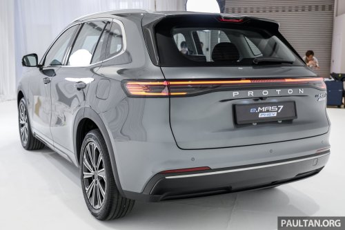 Proton eMas 7 PHEV open for booking – 3 variants, 2 battery choices, up to 996 km WLTP, RM110k-130k est