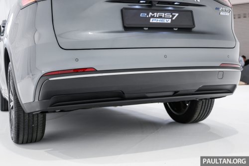 Proton eMas 7 PHEV open for booking – 3 variants, 2 battery choices, up to 996 km WLTP, RM110k-130k est