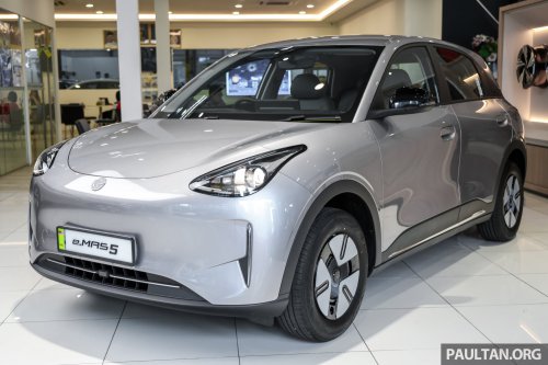 Proton eMas 5 Prime first images – 79 PS, 225 km WLTP range, halogens, steel wheels, no ADAS, RM57k