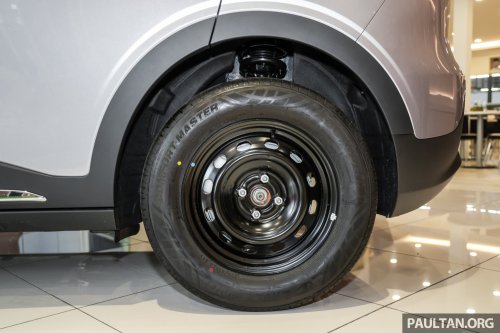 Proton eMas 5 Prime first images – 79 PS, 225 km WLTP range, halogens, steel wheels, no ADAS, RM57k