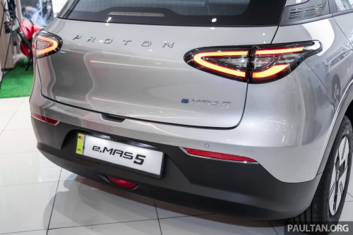 Proton eMas 5 Prime first images – 79 PS, 225 km WLTP range, halogens, steel wheels, no ADAS, RM57k