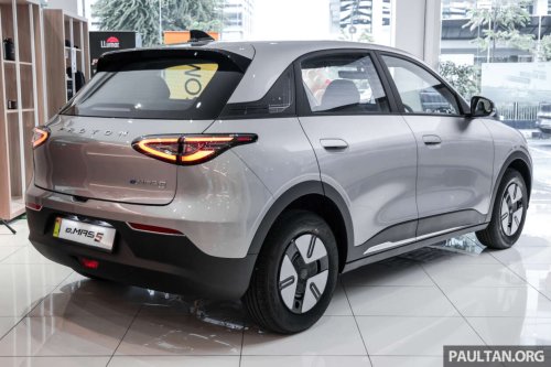 Proton, Proton eMas 5 Prime first images – 79 PS, 225 km WLTP range, halogens, steel wheels, no ADAS, RM57k
