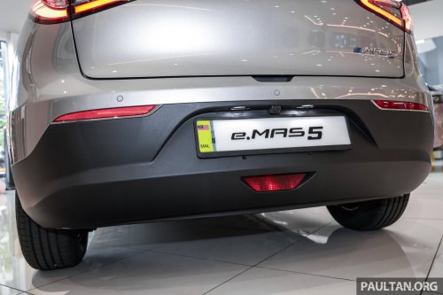 Proton eMas 5 Prime first images – 79 PS, 225 km WLTP range, halogens, steel wheels, no ADAS, RM57k