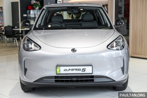 Proton eMas 5 Prime first images – 79 PS, 225 km WLTP range, halogens, steel wheels, no ADAS, RM57k