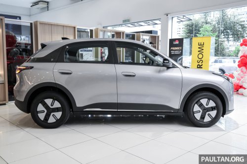 Proton eMas 5 Prime first images – 79 PS, 225 km WLTP range, halogens, steel wheels, no ADAS, RM57k