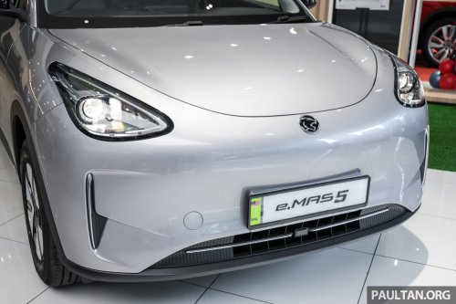 Proton eMas 5 Prime first images – 79 PS, 225 km WLTP range, halogens, steel wheels, no ADAS, RM57k