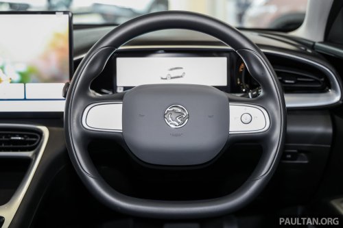 Proton eMas 5 Prime first images – 79 PS, 225 km WLTP range, halogens, steel wheels, no ADAS, RM57k