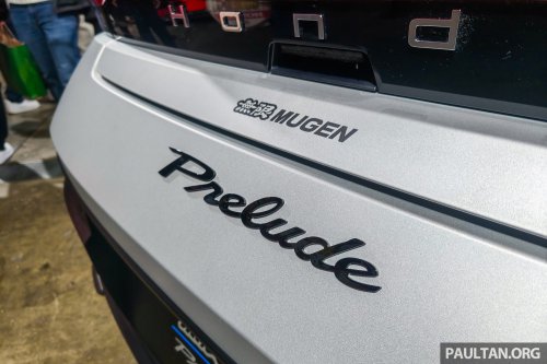 Mugen Prelude Spec III at Tokyo Auto Salon – carbon-fibre bodykit, sports exhaust for your Honda Prelude