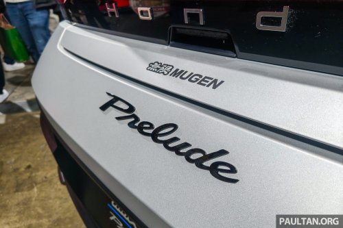 Mugen Prelude Spec III at Tokyo Auto Salon – carbon-fibre bodykit, sports exhaust for your Honda Prelude