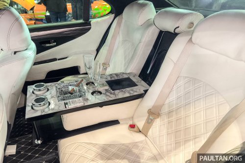 Lexus, NATS Vellfire Sedan at 2026 Tokyo Auto Salon – Lexus LS460 with Vellfire face and tail lamps, air suspension