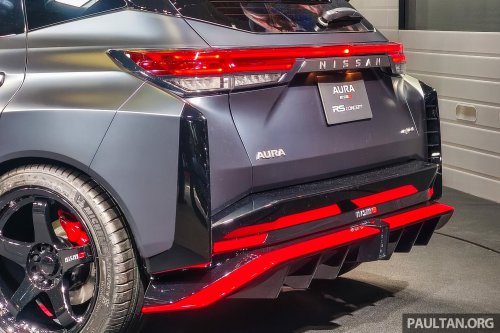 Nissan Aura Nismo RS concept at Tokyo Auto Salon – hot hatch with e-Power system from X-Trail Nismo