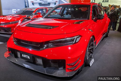 Honda Civic Type R ARTA GT shown at 2026 Tokyo Auto Salon – 20 units only, inspired by GT500 racer