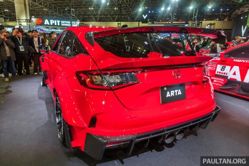 Honda Civic Type R ARTA GT shown at 2026 Tokyo Auto Salon – 20 units only, inspired by GT500 racer