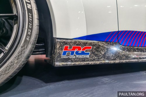 Honda Prelude HRC Concept shown at Tokyo Auto Salon 2026 – coupé gets big wing, carbon-fibre parts