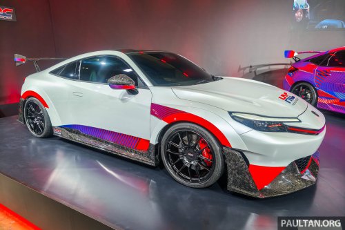 Honda Prelude HRC Concept shown at Tokyo Auto Salon 2026 – coupé gets big wing, carbon-fibre parts