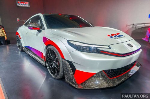 Honda, Honda Prelude HRC Concept shown at Tokyo Auto Salon 2026 – coupé gets big wing, carbon-fibre parts