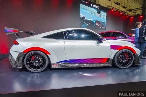 Honda Prelude HRC Concept shown at Tokyo Auto Salon 2026 – coupé gets big wing, carbon-fibre parts