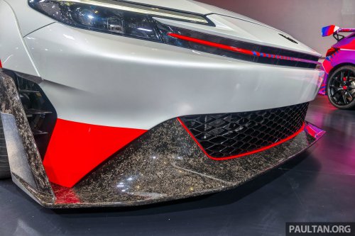 Honda Prelude HRC Concept shown at Tokyo Auto Salon 2026 – coupé gets big wing, carbon-fibre parts