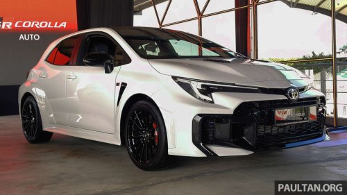 Toyota, Toyota Corolla GR, Toyota Corolla, Toyota GR Corolla, Toyota GR Corolla AT in Malaysia – 8-speed GR DAT, 0-100 km/h 5.3 secs, RM10k more than 6MT at RM379k