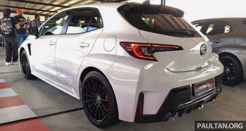 Toyota, Toyota Corolla GR, Toyota Corolla, Toyota GR Corolla, Toyota GR Corolla AT in Malaysia – 8-speed GR DAT, 0-100 km/h 5.3 secs, RM10k more than 6MT at RM379k