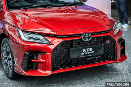 Toyota Vios Hybrid in Malaysia – 111 PS, 27.8 km/l, CKD battery, HEV and GR Sport, RM104k to RM110k