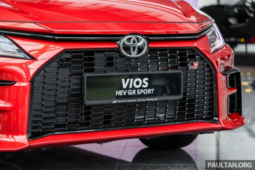 Toyota Vios Hybrid in Malaysia – 111 PS, 27.8 km/l, CKD battery, HEV and GR Sport, RM104k to RM110k