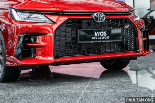Toyota Vios Hybrid in Malaysia – 111 PS, 27.8 km/l, CKD battery, HEV and GR Sport, RM104k to RM110k