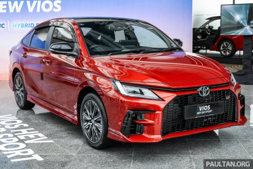 Toyota Vios Hybrid in Malaysia – 111 PS, 27.8 km/l, CKD battery, HEV and GR Sport, RM104k to RM110k