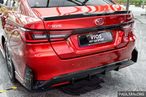 Toyota Vios Hybrid in Malaysia – 111 PS, 27.8 km/l, CKD battery, HEV and GR Sport, RM104k to RM110k