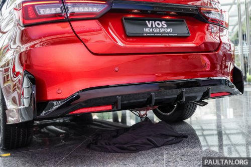 Toyota Vios Hybrid in Malaysia – 111 PS, 27.8 km/l, CKD battery, HEV and GR Sport, RM104k to RM110k