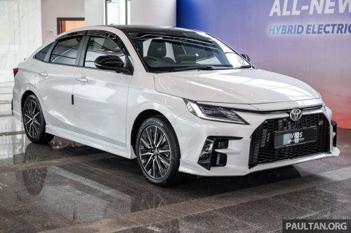 Toyota Vios Hybrid in Malaysia – 111 PS, 27.8 km/l, CKD battery, HEV and GR Sport, RM104k to RM110k