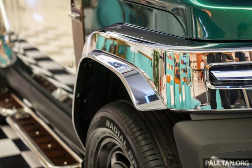 2026 iCaur V23 Retro Edition pack in Malaysia – chrome exterior trim; RM18,888 for first 88 customers