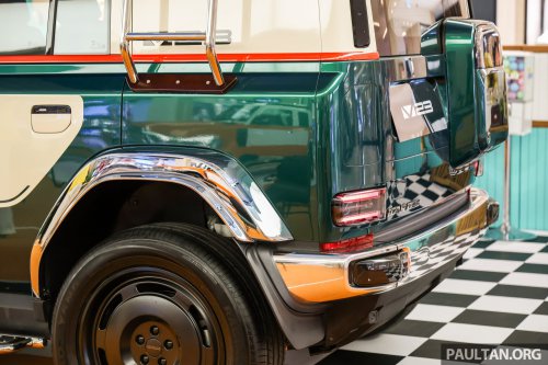 2026 iCaur V23 Retro Edition pack in Malaysia – chrome exterior trim; RM18,888 for first 88 customers