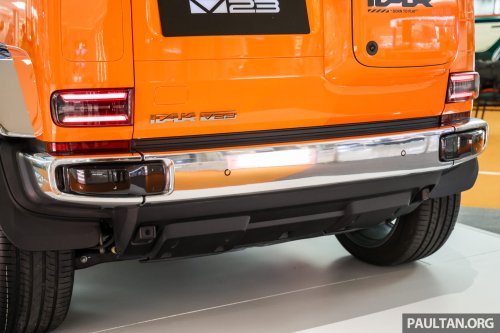 2026 iCaur V23 Retro Edition pack in Malaysia – chrome exterior trim; RM18,888 for first 88 customers