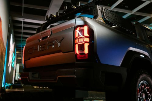Chery, PHEV, Chery KP31 – interior of diesel PHEV pick-up revealed
