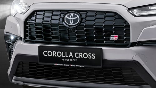 2026 Toyota Corolla Cross HEV GR Sport – new grille, extra GR logos, sportier cabin, same RM149k price