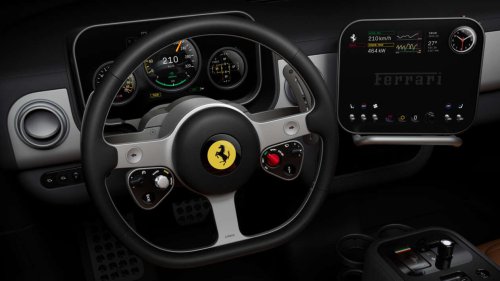 Ferrari Luce – brand’s first EV gets a name; interior designed by ex-Apple Jony Ive shown ahead of debut