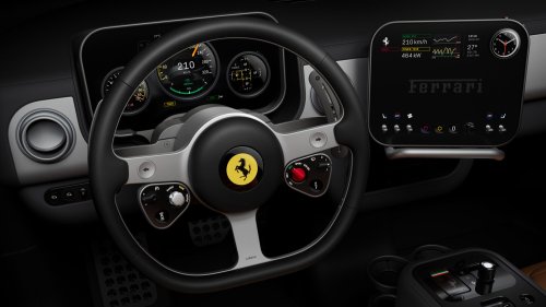 Ferrari, Touchscreens are the wrong tech for main car controls – Ferrari Luce interior, ex-Apple designer Jony Ive