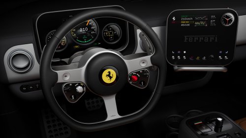 Touchscreens are the wrong tech for main car controls – Ferrari Luce interior, ex-Apple designer Jony Ive