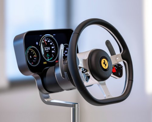 Touchscreens are the wrong tech for main car controls – Ferrari Luce interior, ex-Apple designer Jony Ive