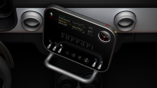 Ferrari Luce – brand’s first EV gets a name; interior designed by ex-Apple Jony Ive shown ahead of debut