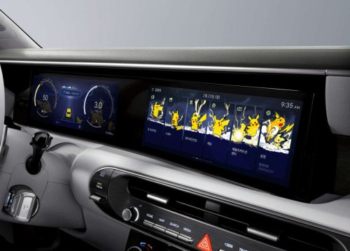 Hyundai partners with Pokémon Korea for themed display packages for its vehicle infotainment system
