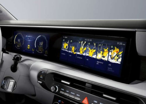 Hyundai partners with Pokémon Korea for themed display packages for its vehicle infotainment system